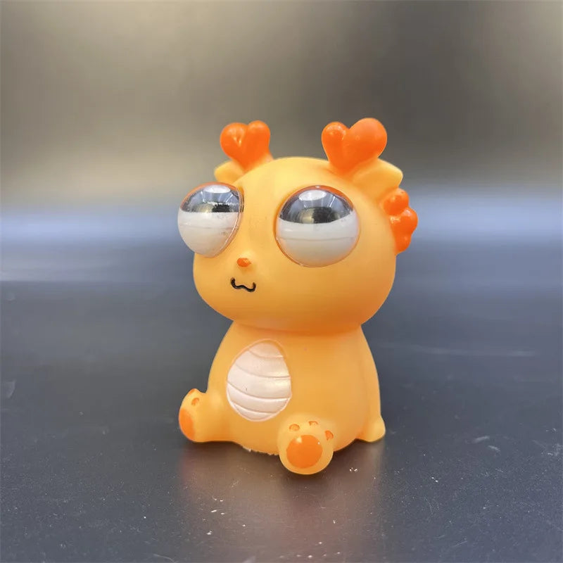 Eye-Popping Squshy Dragon Toy | Stress Relief for Kids and Adults