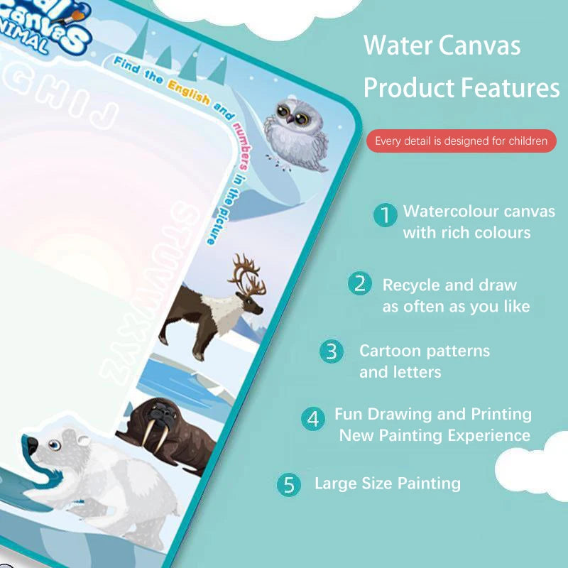 Children Magic Water Drawing Mat (Early Educational Painting toy)