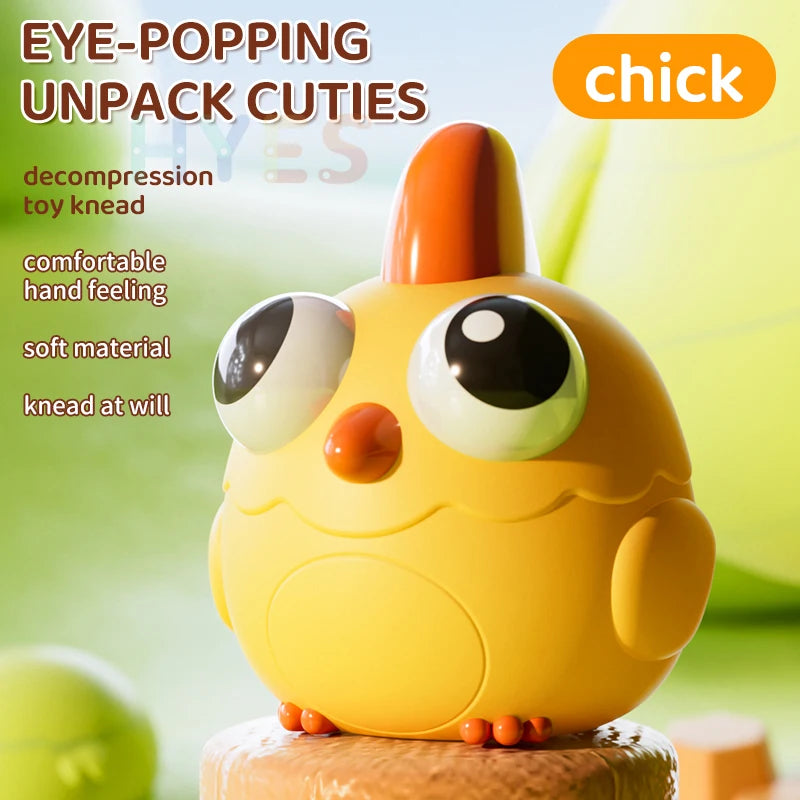 Eye-Popping Squshy Animal Toys (Stress Relief for Kids and Adult Success)