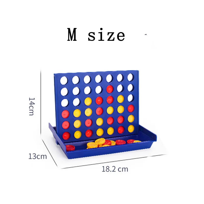 Foldable Connect 4 In A Line Board Game | Children Thinking Training Puzzle Toy