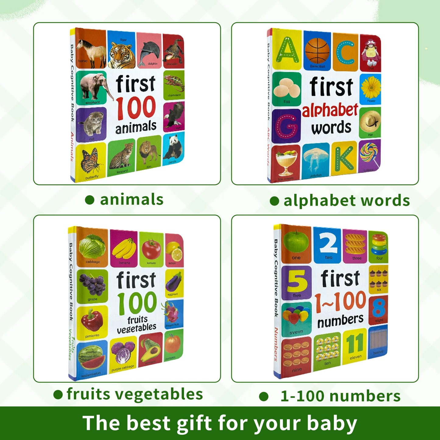 Preschool English Learning Books | Improves Children's Identification Skills