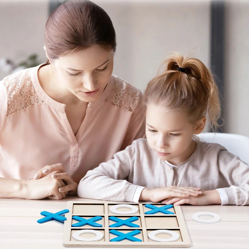 Wooden XOX Game | Leisure Time Game