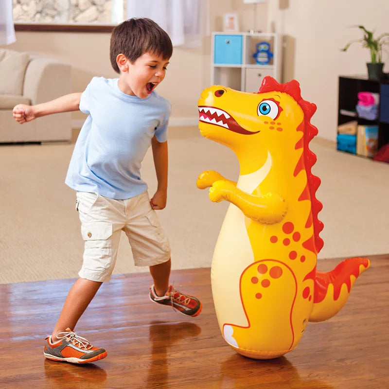 Children Inflatable Standing Punching Bag | Kids Activity Outdoor Game
