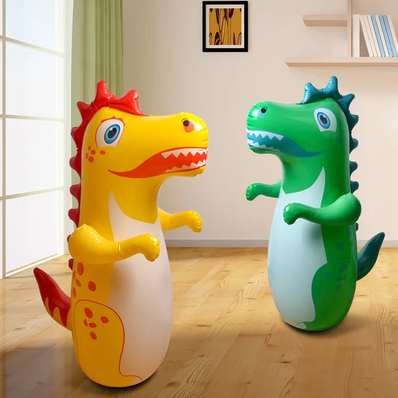 Children Inflatable Standing Punching Bag | Kids Activity Outdoor Game