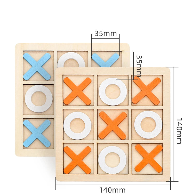 Wooden XOX Game | Leisure Time Game