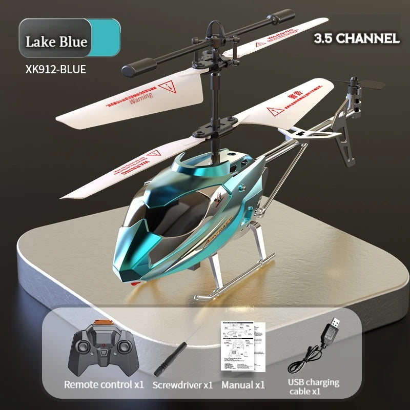2.4GHZ 3.5 Channel Air Pressure RC Helicopter Toy