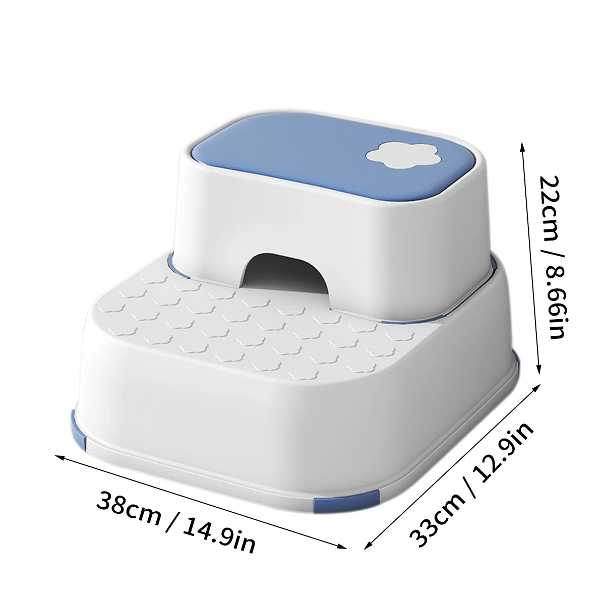 Kids Step Stool With Non-Slip Pads | Living Room Children Furniture