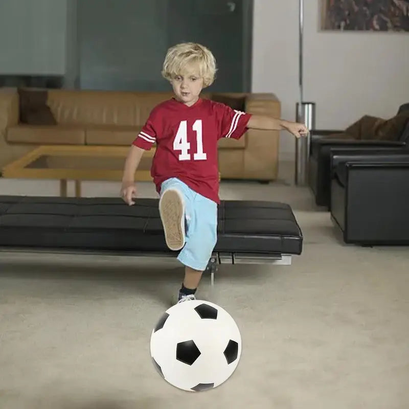 Rubber Squeezable Bouncing Soccer Ball | For Kids and Adults