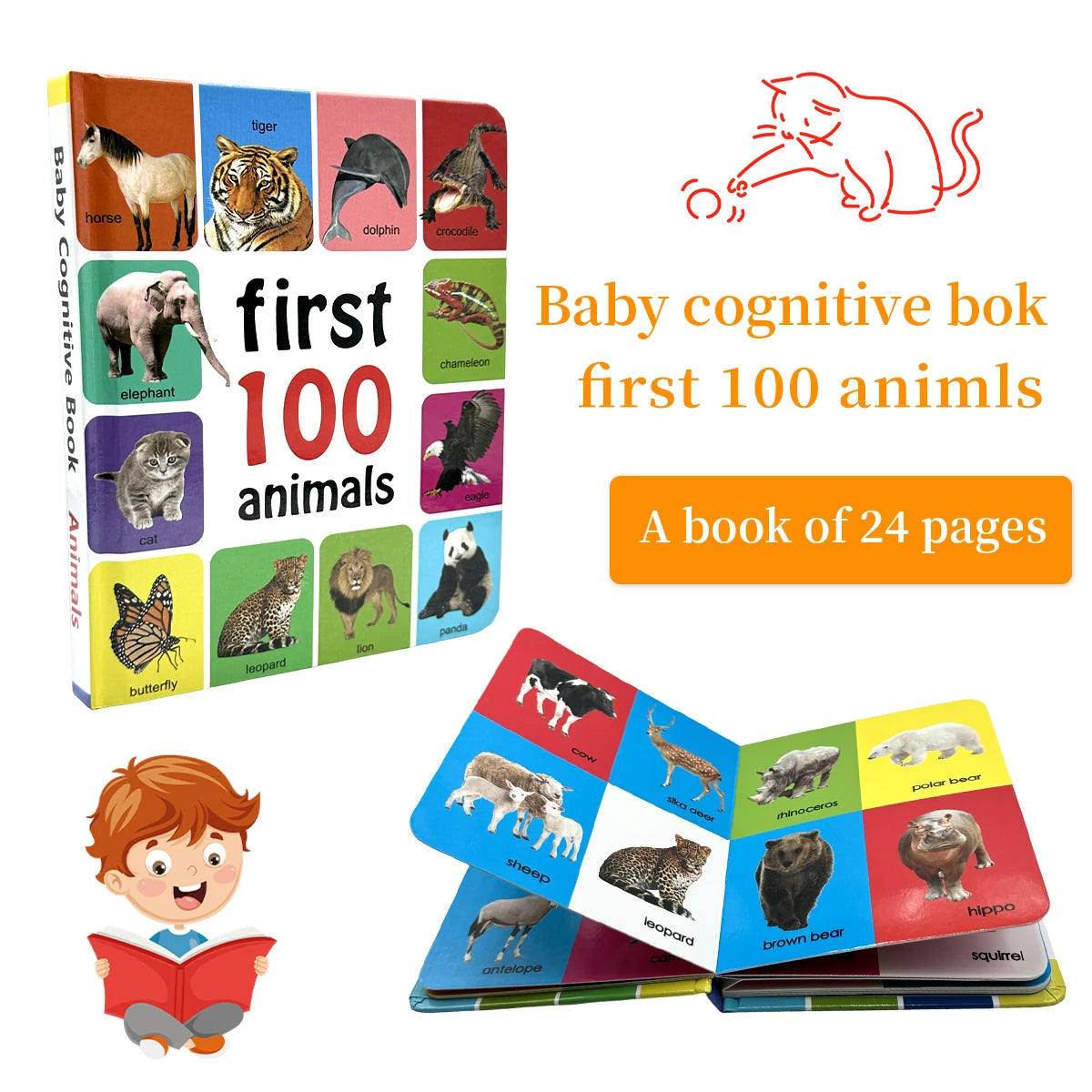 Preschool English Learning Books | Improves Children's Identification Skills