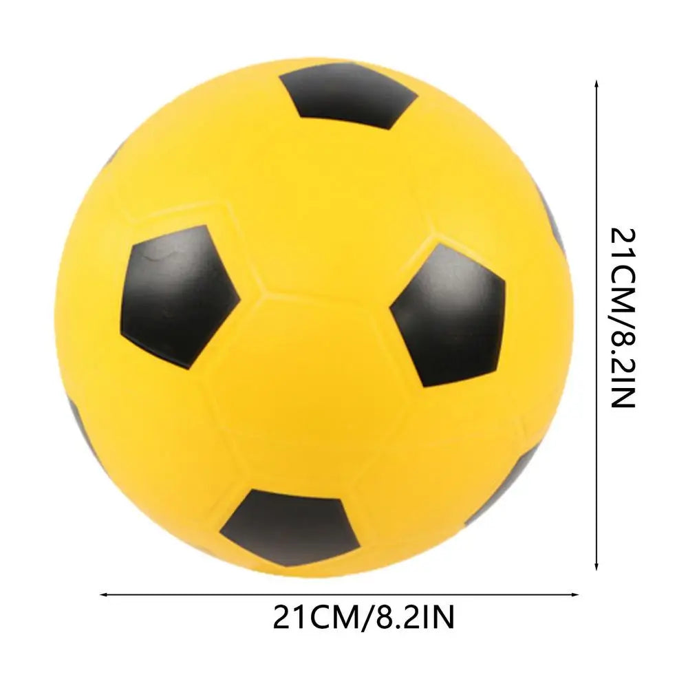 Rubber Squeezable Bouncing Soccer Ball | For Kids and Adults