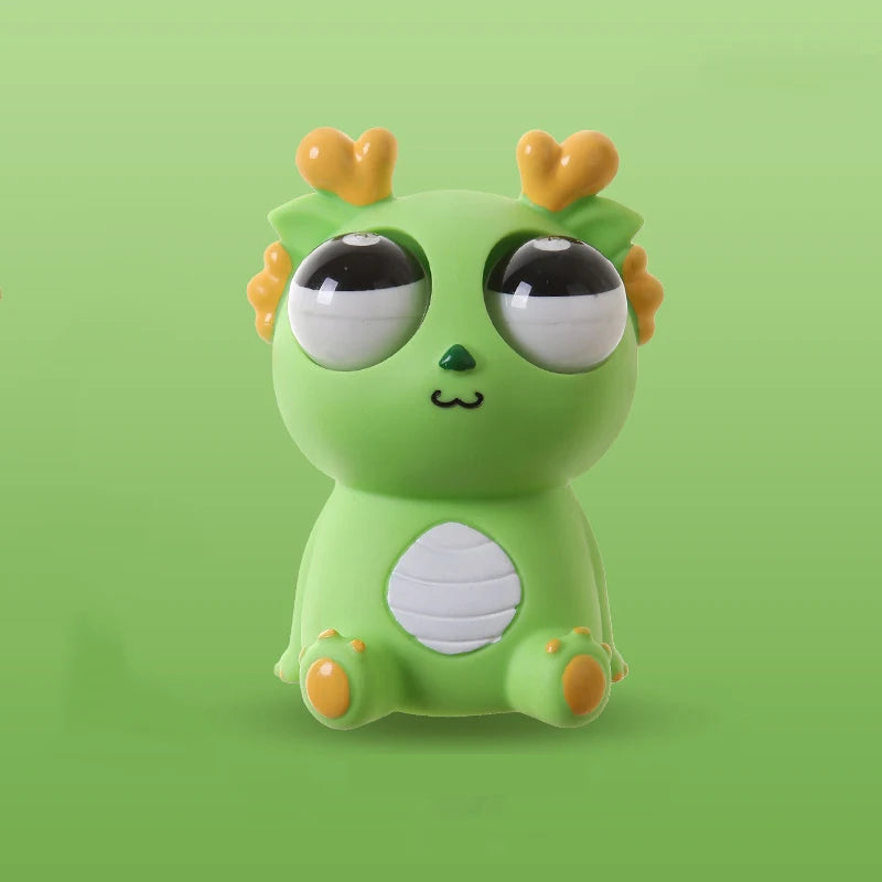 Eye-Popping Squshy Dragon Toy | Stress Relief for Kids and Adults