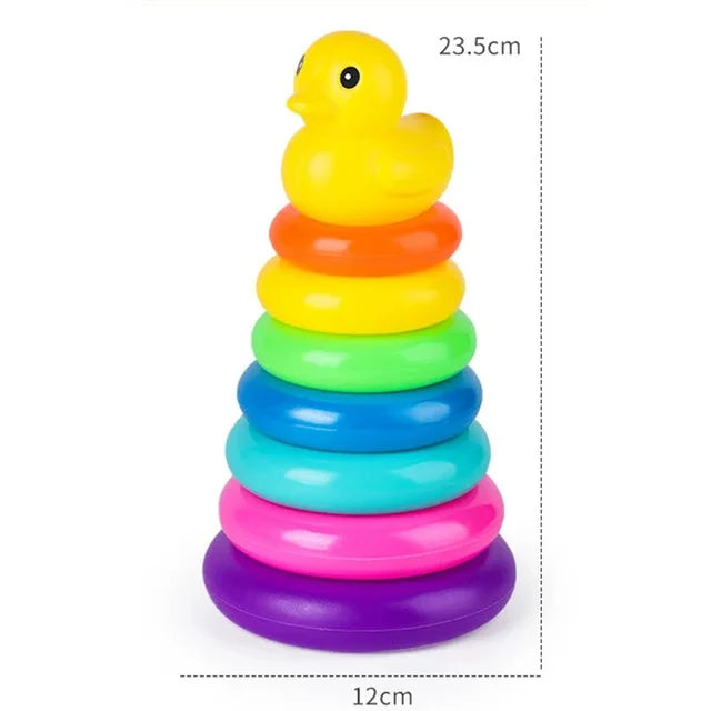 Rainbow Stacking Baby Toys | Early Education Learning toys
