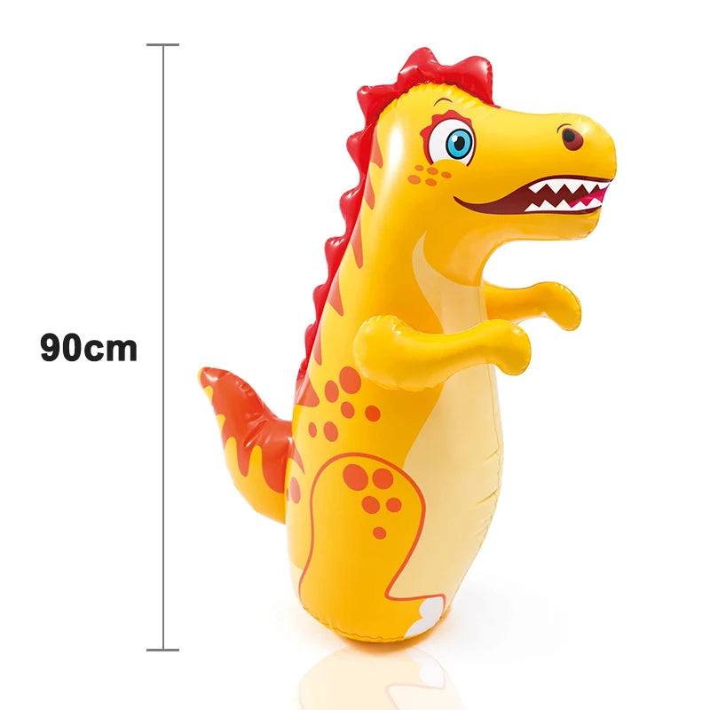 Children Inflatable Standing Punching Bag | Kids Activity Outdoor Game