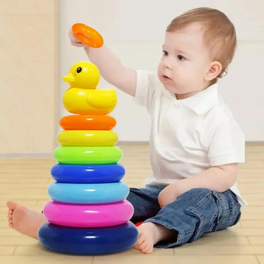 Rainbow Stacking Baby Toys | Early Education Learning toys