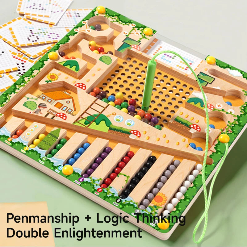 Patterns recognition Magnetic Kids Toy (Early Educational and Fine Motor Toy)