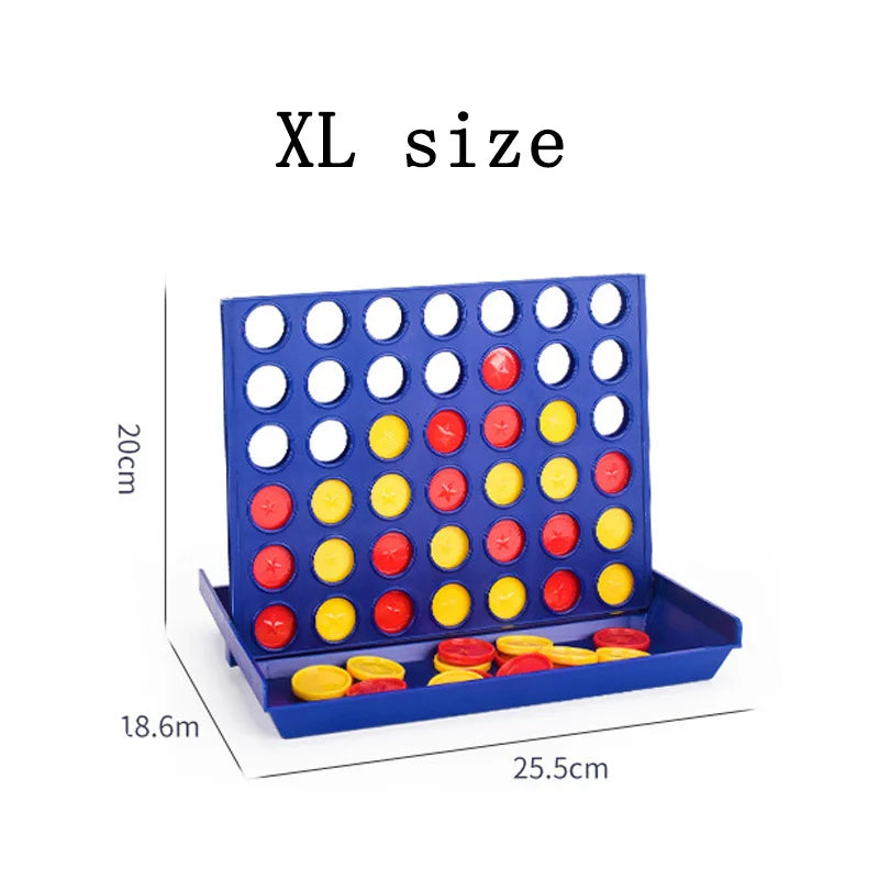 Foldable Connect 4 In A Line Board Game | Children Thinking Training Puzzle Toy