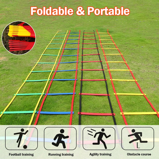 Nylon Agility Ladder for Speed Training | Warm-Up Training Ladder