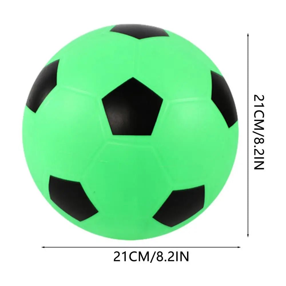 Rubber Squeezable Bouncing Soccer Ball | For Kids and Adults