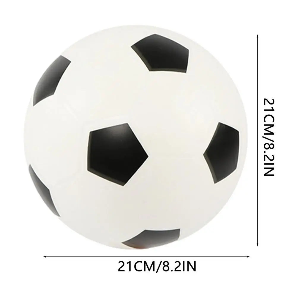 Rubber Squeezable Bouncing Soccer Ball | For Kids and Adults