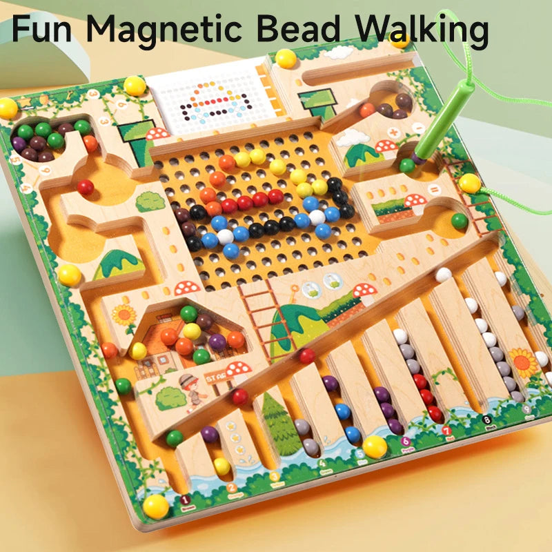 Patterns recognition Magnetic Kids Toy (Early Educational and Fine Motor Toy)