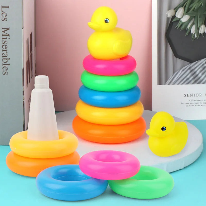 Rainbow Stacking Baby Toys | Early Education Learning toys