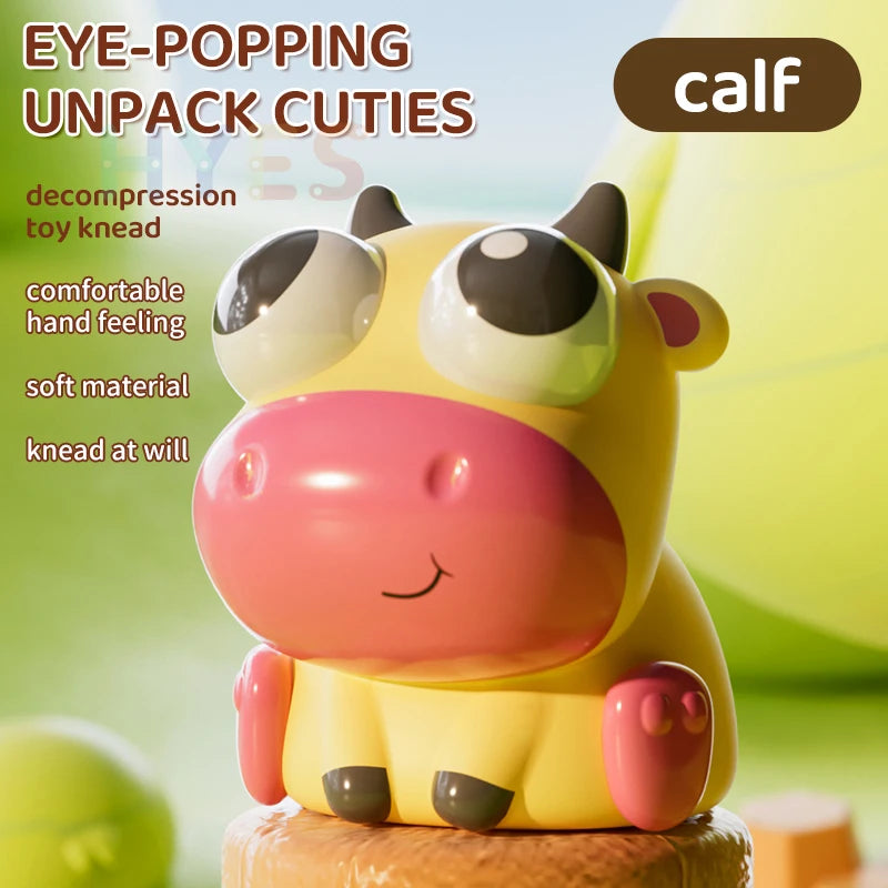 Eye-Popping Squshy Animal Toys (Stress Relief for Kids and Adult Success)
