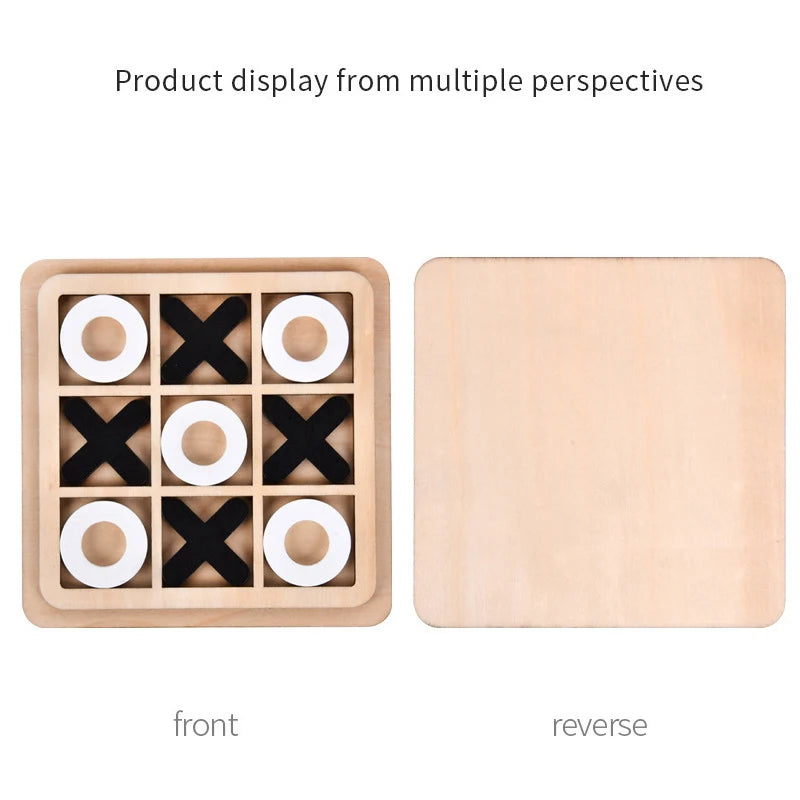 Wooden XOX Game | Leisure Time Game