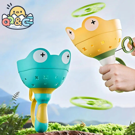 Air Disc Launcher Outdoor Toy | Kid Jump Sport Game