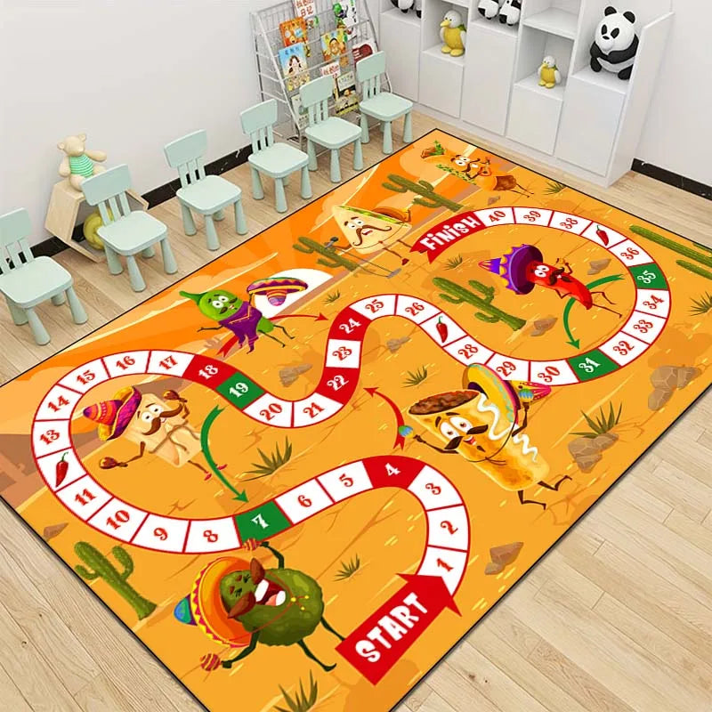 Game Pattern Carpets for Kids