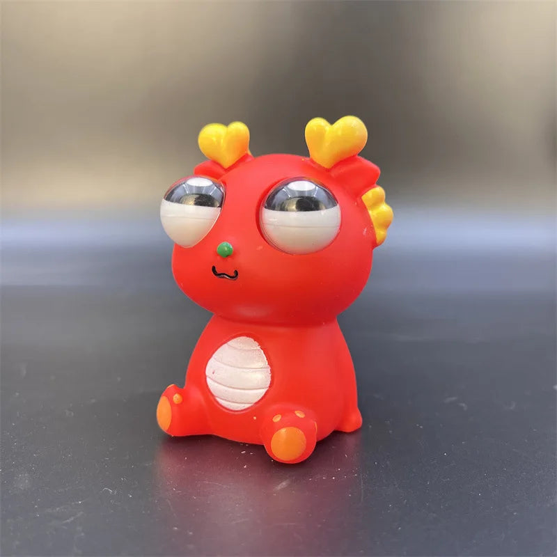 Eye-Popping Squshy Dragon Toy | Stress Relief for Kids and Adults