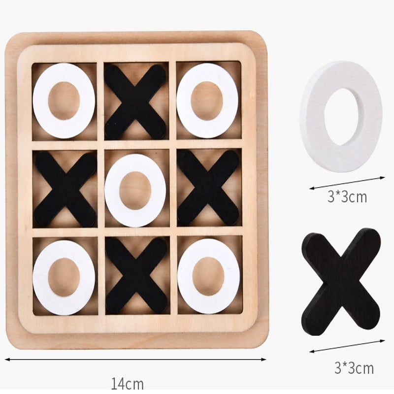 Wooden XOX Game | Leisure Time Game