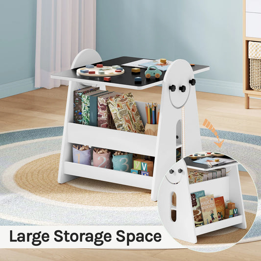 Children's Table Set with 2 Chairs a Painting Table | Kids Study Table