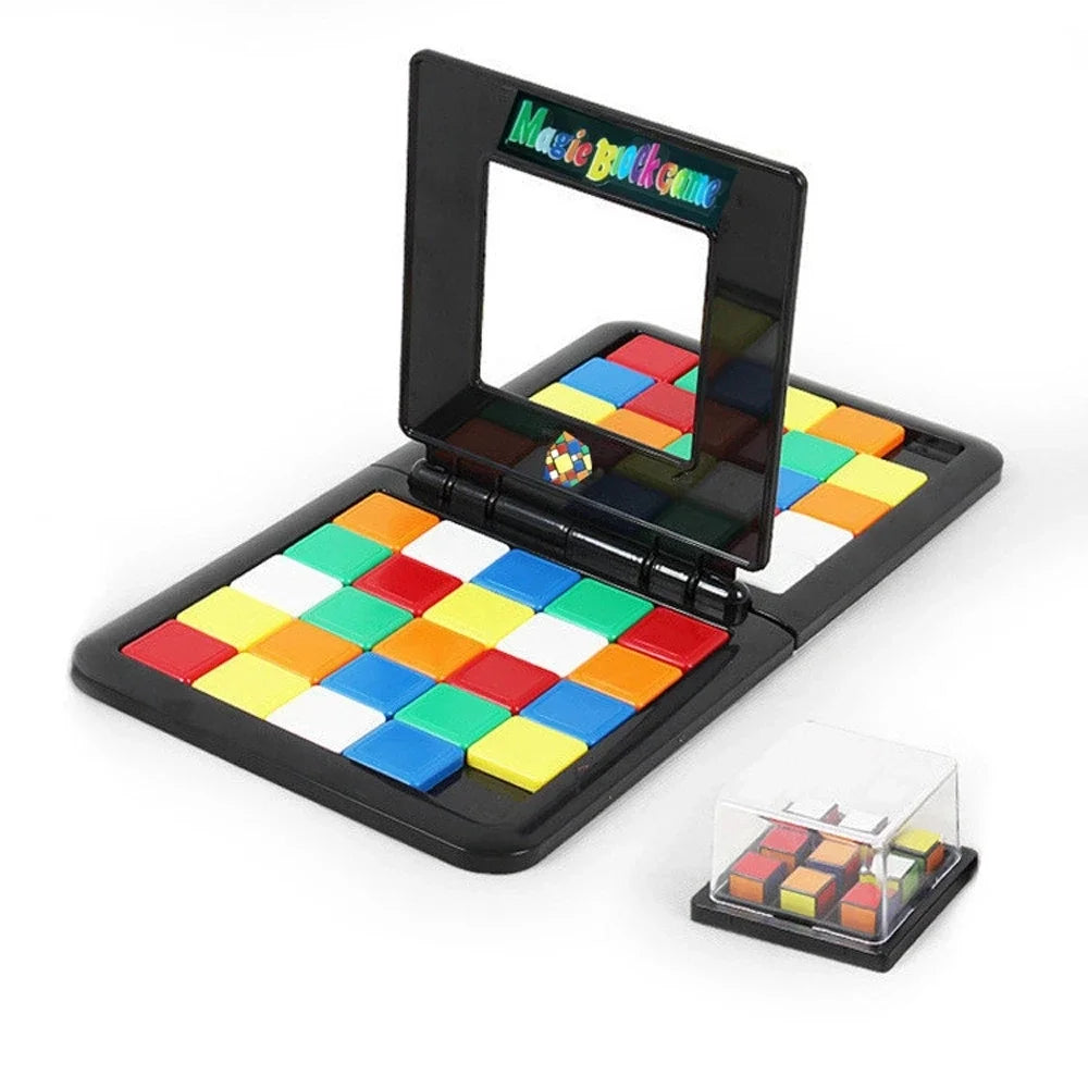 Kids Square Colour-Pattern Battle Race Game (Brain Development Game)