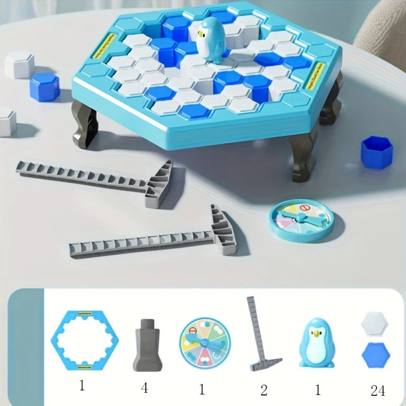 Save Penguin Knocking Ice Toy | Interactive Game