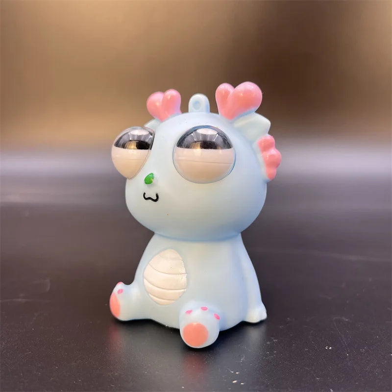 Eye-Popping Squshy Dragon Toy | Stress Relief for Kids and Adults