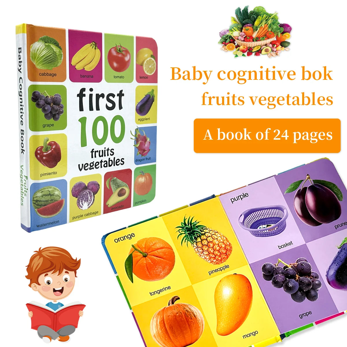 Preschool English Learning Books | Improves Children's Identification Skills