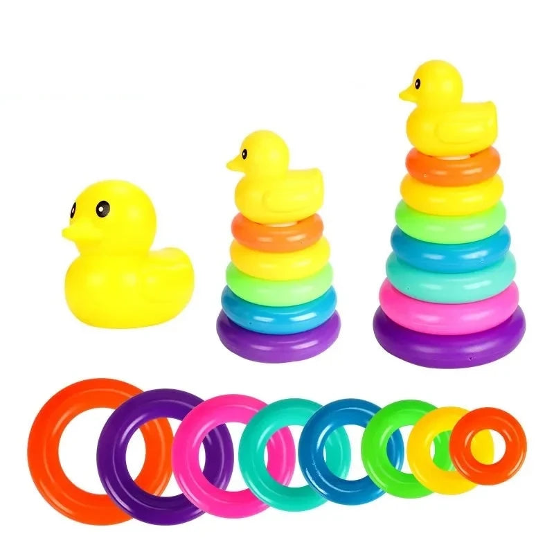 Rainbow Stacking Baby Toys | Early Education Learning toys