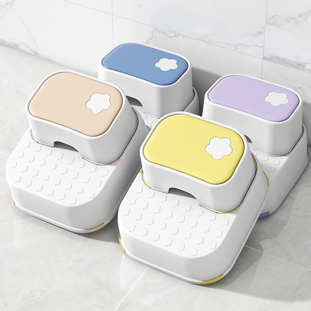 Kids Step Stool With Non-Slip Pads | Living Room Children Furniture