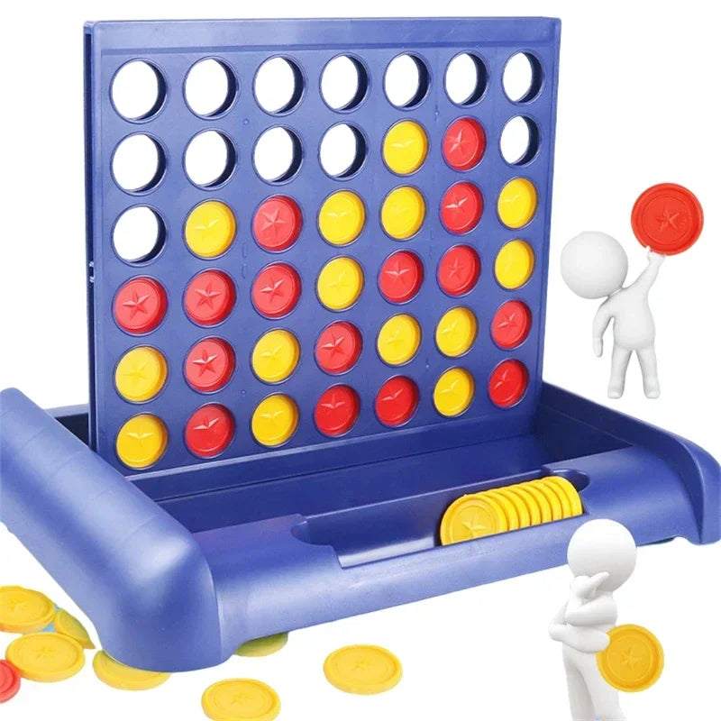 Foldable Connect 4 In A Line Board Game | Children Thinking Training Puzzle Toy