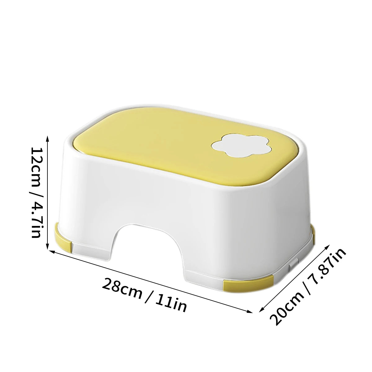 Kids Step Stool With Non-Slip Pads | Living Room Children Furniture
