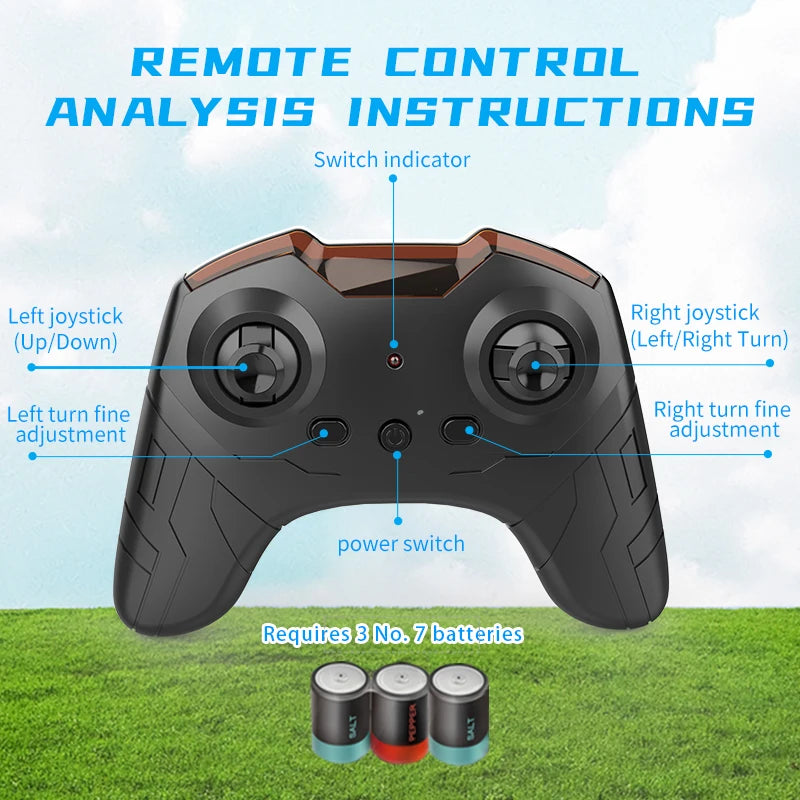 2.4GHZ 3.5 Channel Air Pressure RC Helicopter Toy