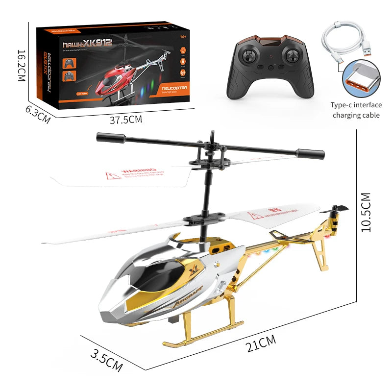2.4GHZ 3.5 Channel Air Pressure RC Helicopter Toy