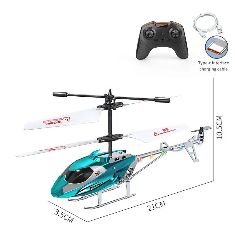 2.4GHZ 3.5 Channel Air Pressure RC Helicopter Toy