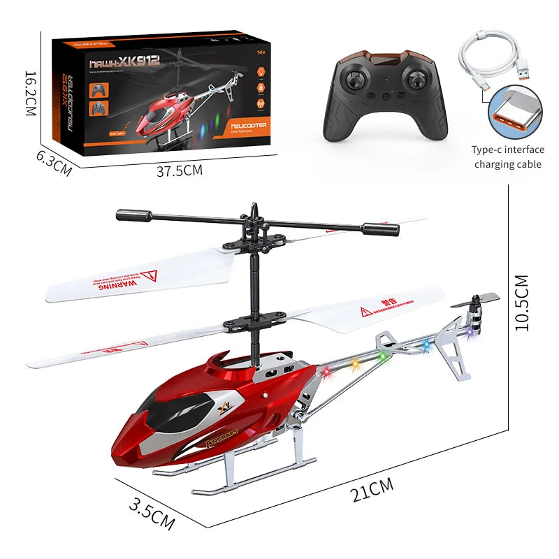 2.4GHZ 3.5 Channel Air Pressure RC Helicopter Toy